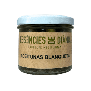 Aceitunas Blanqueta para aperitivo 60 gr